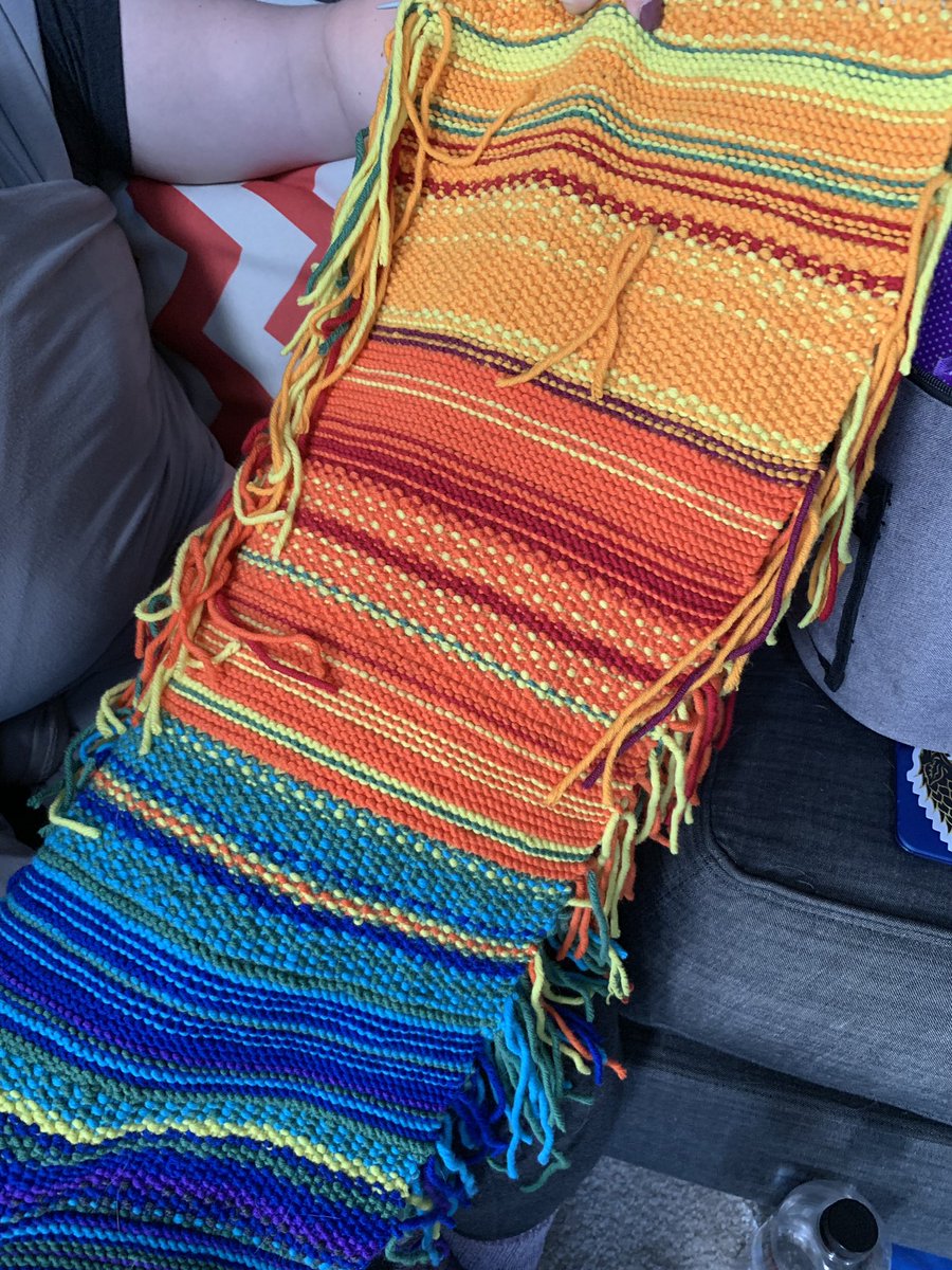 scarf from friend of twitter user @MarkBradbourne